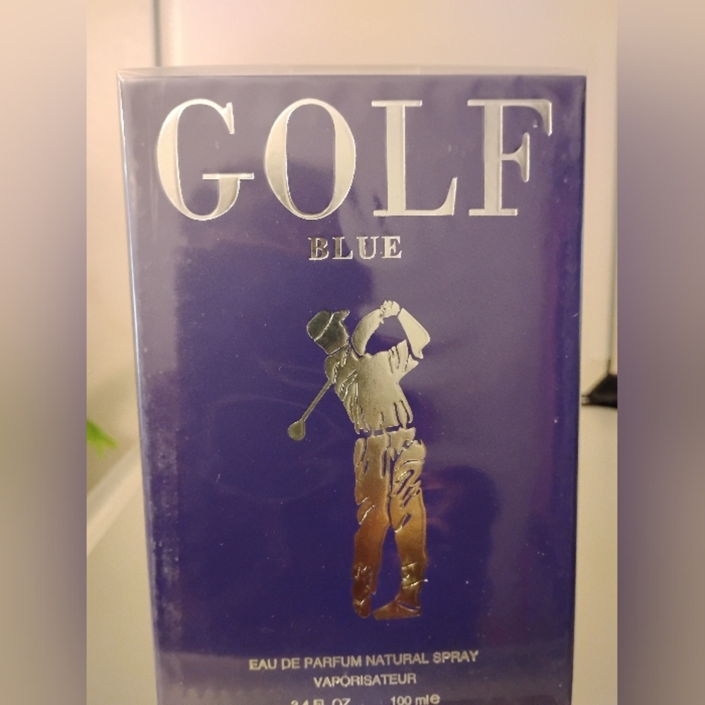 New Golf Blue Eau De Parfum For Men Fragrance 3.4 Fl.Oz